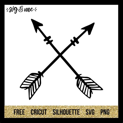 Crossed Arrows - SVG & Me