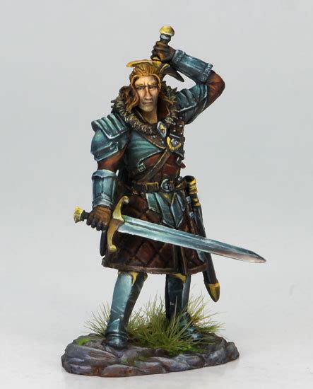 Dual Wield Warrior with Swords | Dark Sword Miniatures