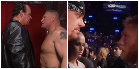 The Real-Life Heat Between Undertaker & Brock Lesnar, Explained