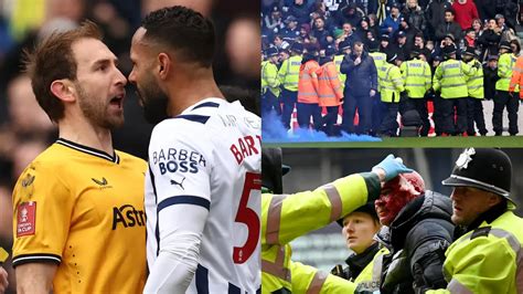 West Brom vs Wolves crowd violence: what caused the bloodied FA Cup scene? - SportsKnot