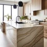 What is a Waterfall Countertop and Its Rising Popularity: Unraveling the Beauty - Bark and Chase