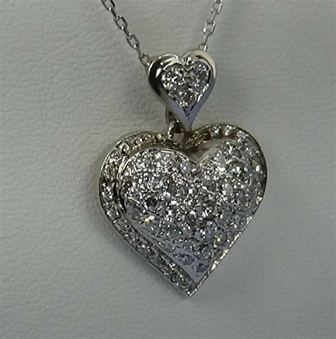 Diamond Heart Pendant - rocasjewelry