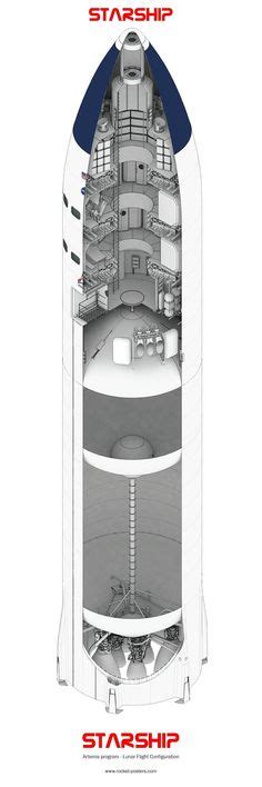 SpaceX Starship interior concept for 20 to 40 passengers by Paul King ...