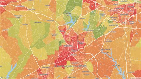 The Best Neighborhoods in High Point, NC by Home Value | | bestneighborhood.com