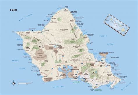 Printable Map Of Oahu Attractions - Printable Maps