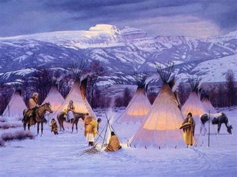 Native American Indian - Indian Camp Native American Wisdom, Native ...