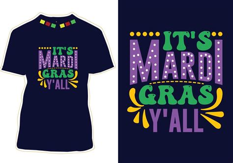 Mardi Gras T-Shirt Design 17265397 Vector Art at Vecteezy