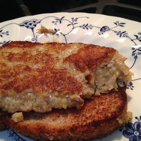 Scrapple Recipe on Food52 | Recipe | Scrapple recipe, Homemade scrapple ...