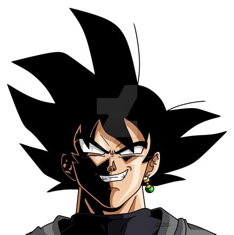 Goku Black Face with Black Shades by AashanAnimeArt on DeviantArt