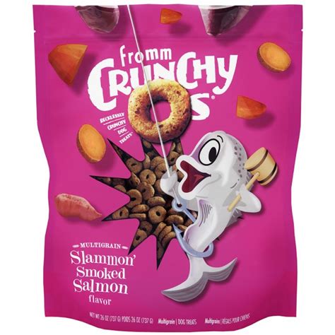 Fromm Crunchy O's Slammon' Smoked Salmon 26 oz.