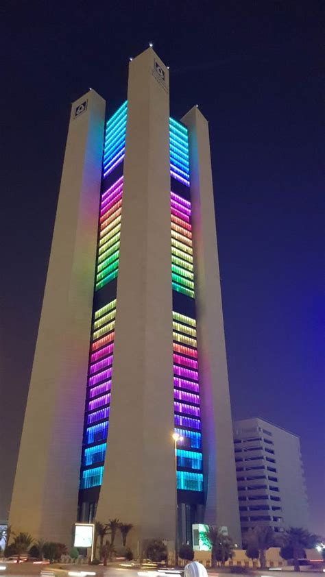 Al Rajhi Tower, Riyadh, Saudi Arabia - GVA Lighting