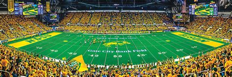 North Dakota State Bison NCAA Stadium Panoramics Center View, 1000 ...