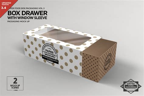 Box Window Sleeve Packaging Mockup ~ Branding Mockups ~ Creative Market