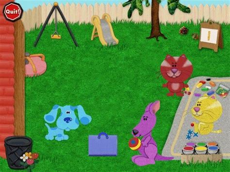 Download Blue's Clues: Blue's Art Time Activities (Windows) - My Abandonware