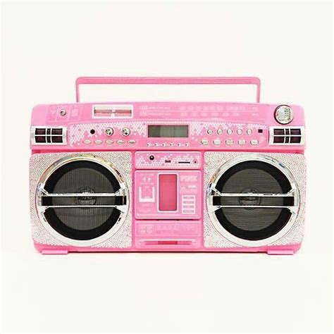 Pink bling vintage boom.box | for Sierra | Pinterest