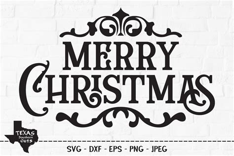 Merry Christmas SVG, Cut File, Christmas Shirt Design (405508) | SVGs | Design Bundles