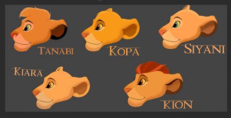 Simba and Nala's cubs by Nylaxiana on DeviantArt