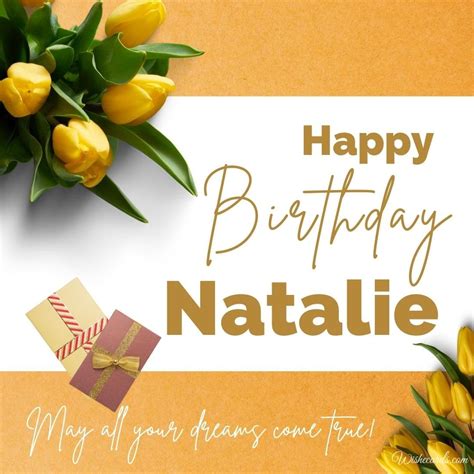 Original Happy Birthday Cards For Natalie