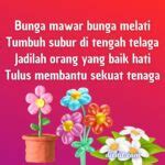 30 Pantun Bunga Mawar Bunga Melati Penuh Arti | diedit.com