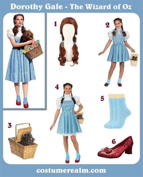 How To Dress Like Dress Like Dorothy Gale Guide For Cosplay & Halloween