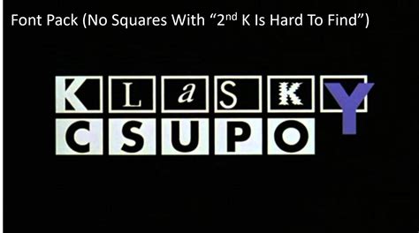 Klasky Csupo Alphabet