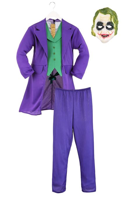 Deluxe Child Joker Costume | Joker Halloween Costume