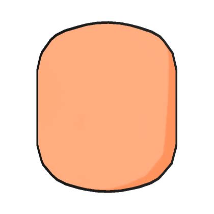 Blank Cartoony Head - Skin Color | Roblox Item - Rolimon's