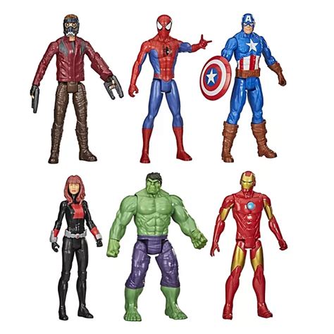 Marvel Avengers Titan Hero Series 6-Pack Action Figure Set by Hasbro in 2021 | Avenger titan ...