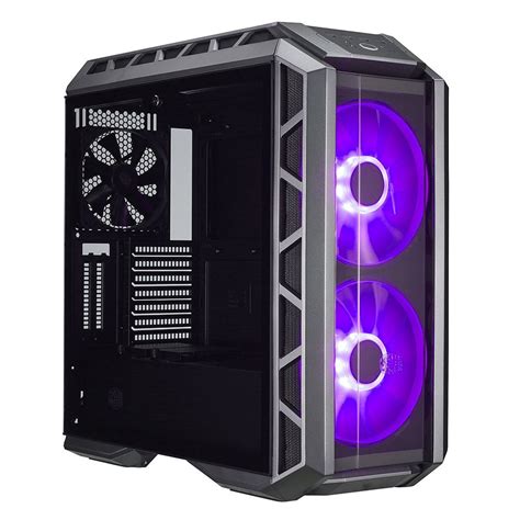 Cooler Master MasterCase H500P ATX Mid-Tower Case with Two 200mm RGB ...