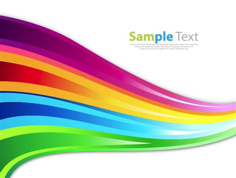 Abstract Colorful Rainbow Background Vector Illustration | Free Vector Graphics | All Free Web ...