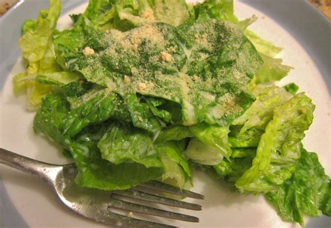 The Vegan Chronicle: Hearts of Romaine Salad with Creamy Soy Dressing