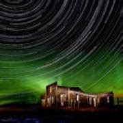 Northern Lights Canada Abandoned Building Photograph by Mark Duffy ...