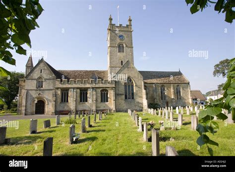 St Michaels All Angels Parish Church Bishops Cleeve Gloucestershire UK ...