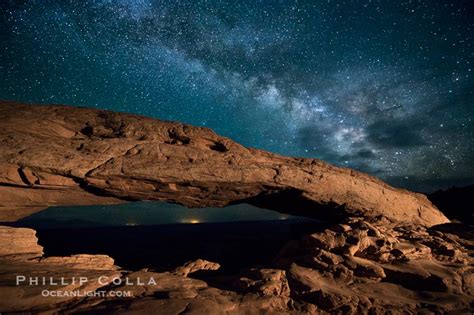 Mesa Arch Sunrise and Night under the Milky Way, Canyonlands National Park, Utah – Natural ...