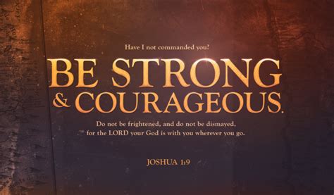 Bible Art Joshua 1-4 Be strong and courageous – The Scripture Says