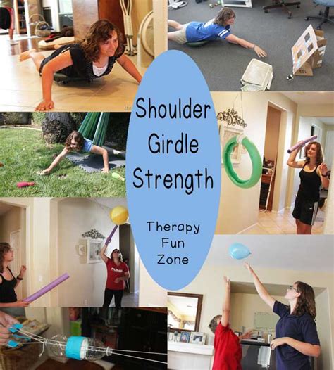 Favorite Activities to Work on Shoulder Girdle Strengthening - Therapy ...