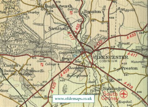 Cirencester Map