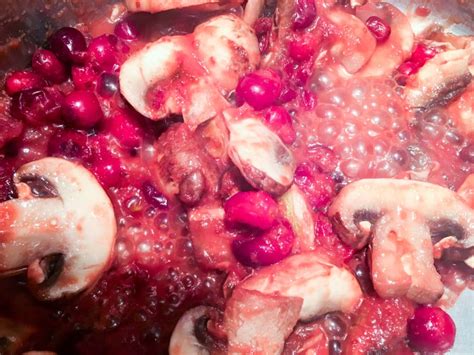 Spicy Cranberry Mushroom Bok Choy Stir Fry (Low Fat, Vegan, Oil Free) * Plant Based Recipes ...