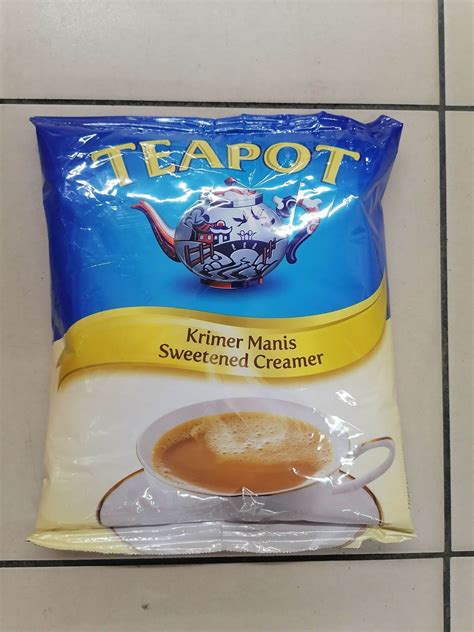 Teapot Krimer Manis Sweetened Creamer. Condensed Milk Soft Pack 2.5kg ...