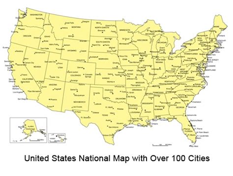 Map Of Se Usa With Cities