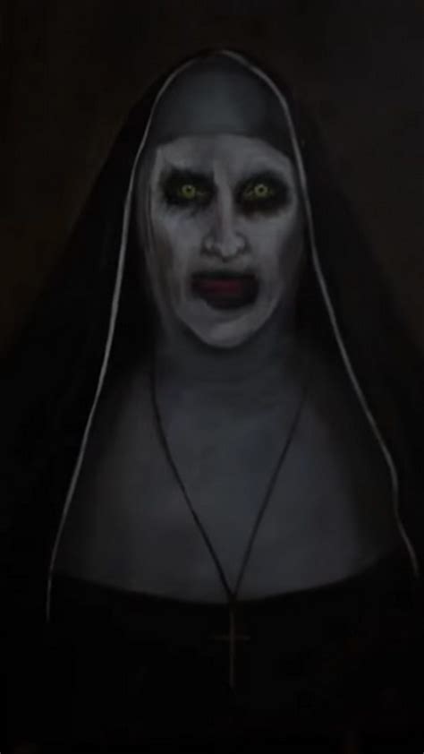 iPhone Wallpaper The Nun Valak | 3D iPhone Wallpaper 2024