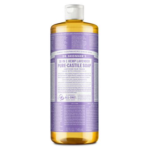 Dr Bronner's Pure-Castile Liquid Soap - Lavender | Nourished Life Australia