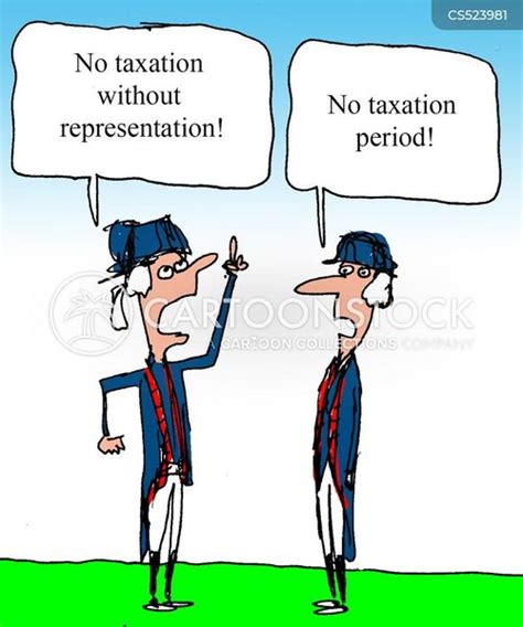 No Taxation Without Representation Cartoons and Comics - funny pictures from CartoonStock