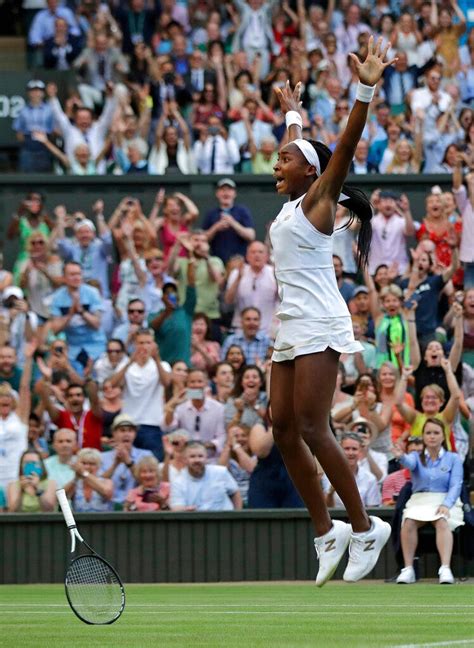 Coco Gauff, 15, beats Polonia Hercog at Wimbledon, advancing to Round 4 ...