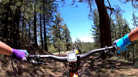 Mt Pinos Mountain Bike MTB Trail - YouTube