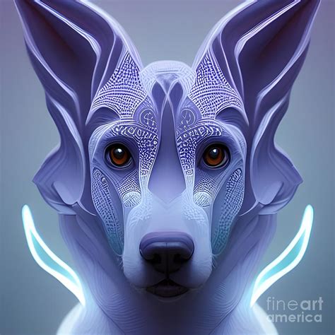 AI Dog Art Digital Art by Meta James - Fine Art America