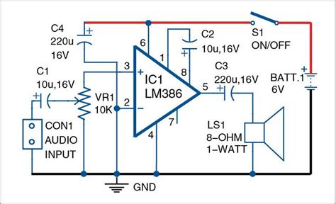 LM386 based Audio Amplifier | Full Project with Circuit Available ...