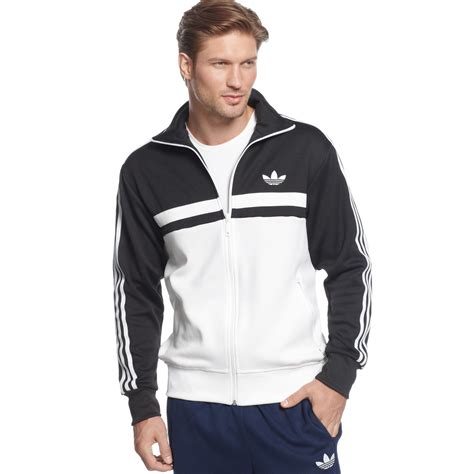 Adidas Originals Adi-Icon Track Jacket in Black for Men | Lyst