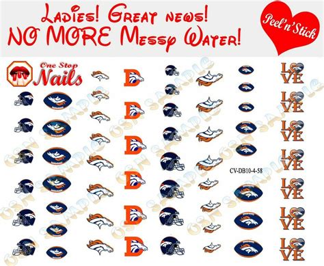 Broncos Fans, Denver Broncos, Top Salons, Le Cv, Types Of Nails, Clear ...