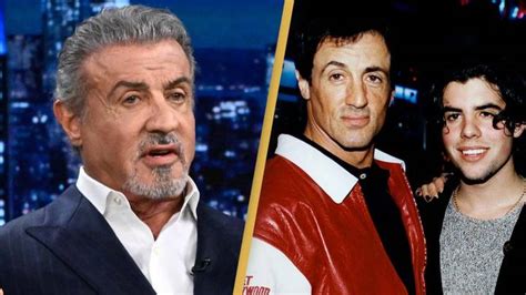 Sylvester Stallone reflects on relationship with his late son Sage in ...